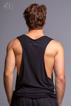 Load image into Gallery viewer, Oslo Must-have Unisex Tank Top in Black &amp; Grey

