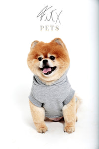 Geneva Pets Hoodie (Black & Grey) | Dog & Cats Clothing