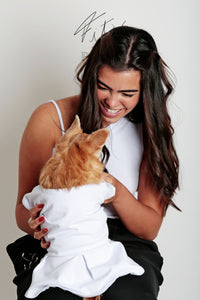 Montaigne Pets Mini-Dress (Black / Brown / White) | Dog & Cats Clothing